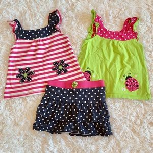 🛍 SOLD Mix and match top and skirt